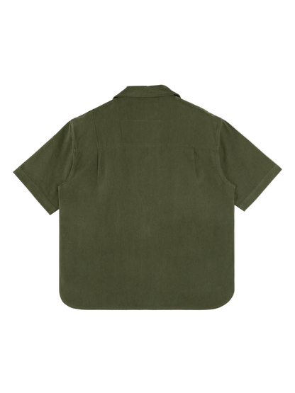 MOSS GREEN CAMP SHIRT
