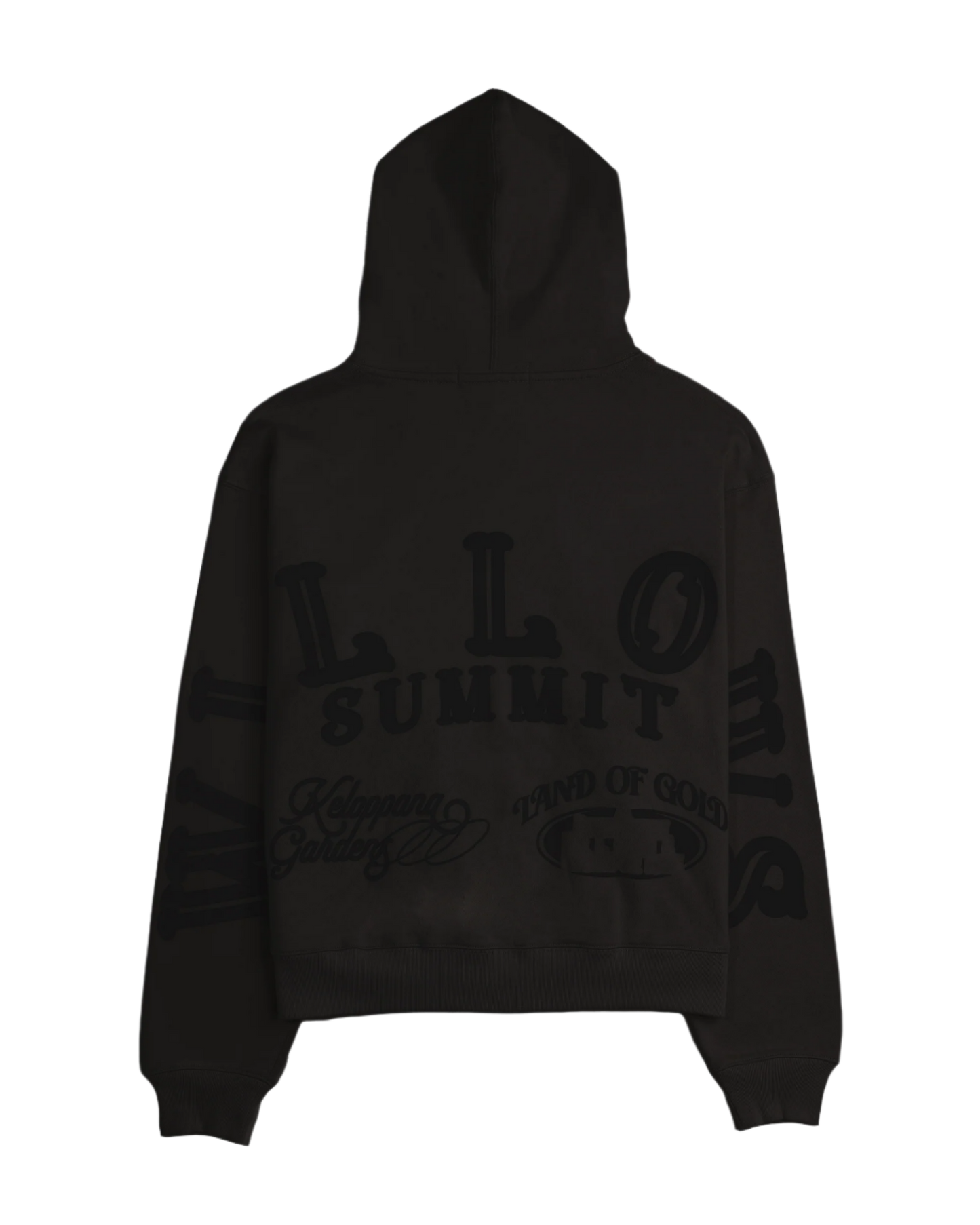 FRENCH TERRY HOODIE - OFF BROWN