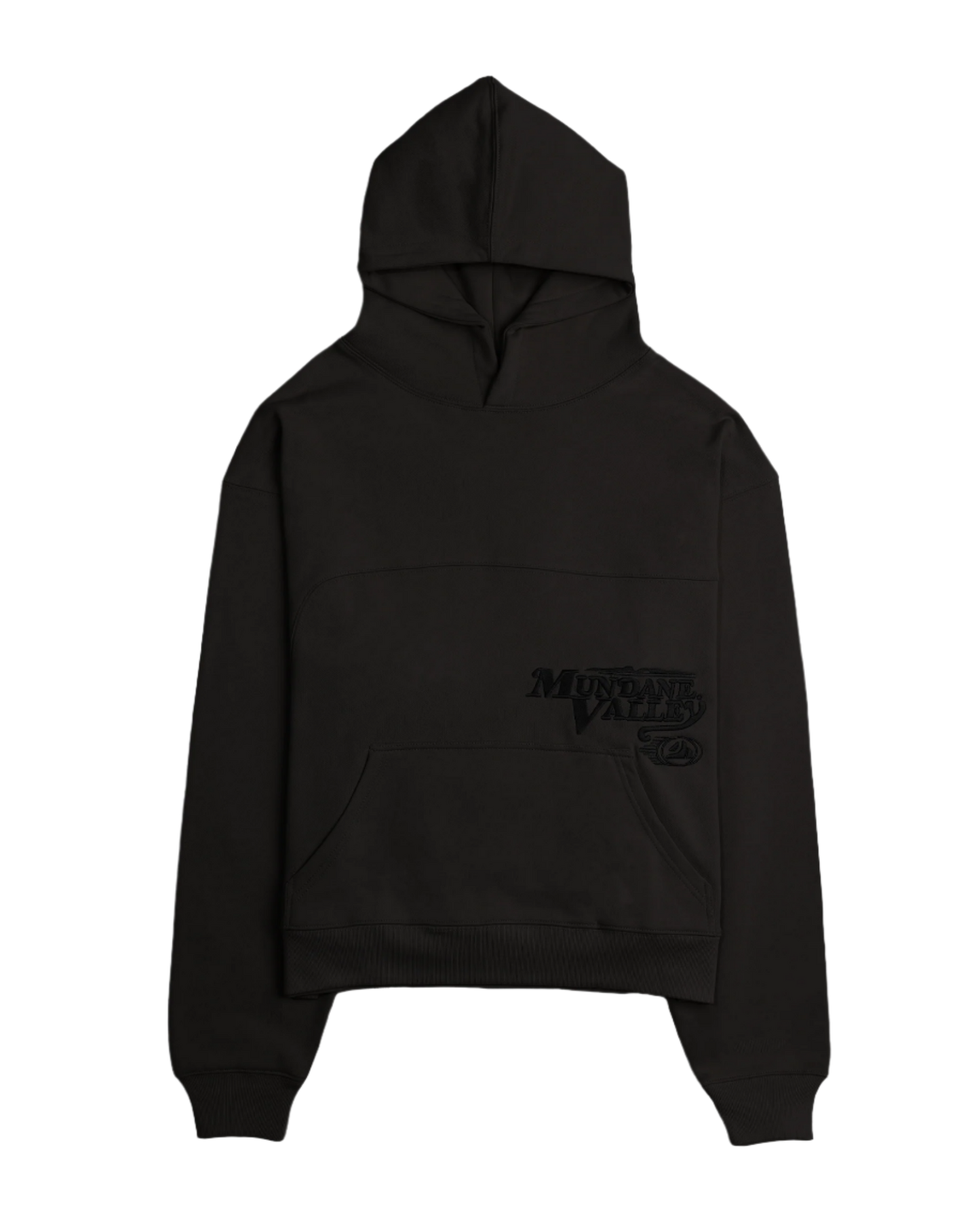 FRENCH TERRY HOODIE - OFF BROWN