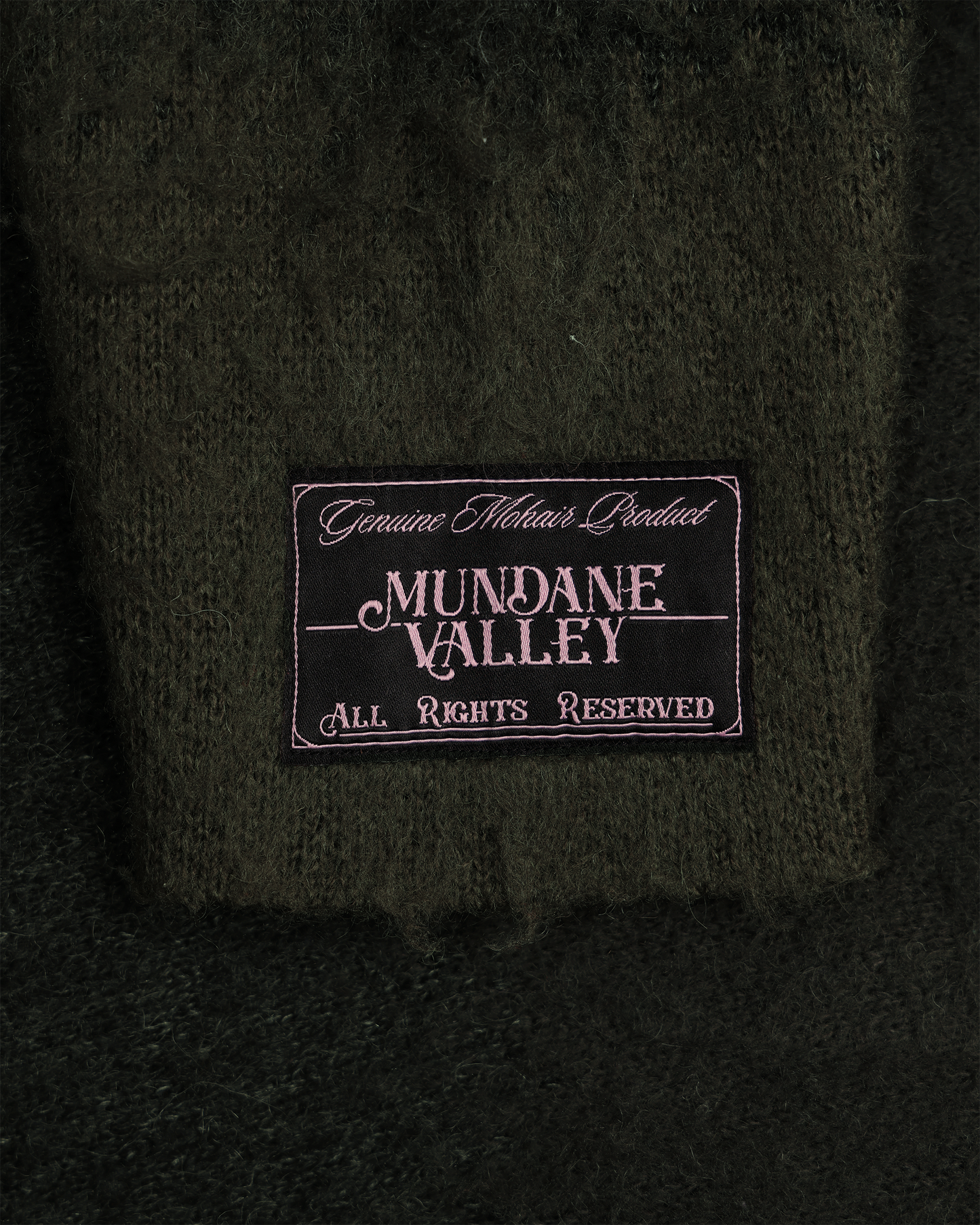 Pull ras du cou en tricot brossé